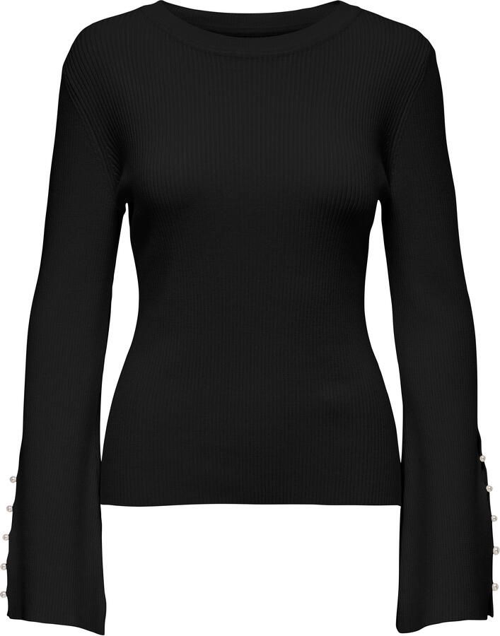 Only Gezellige blend sweatshirt voor vrouwen Black Dames