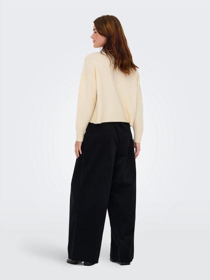 Only Gebreide trui ONLRENATA LS O-NECK BLING KNT - Foto 5