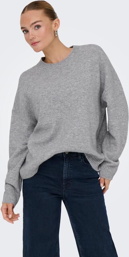 Only Gebreide trui ONLRENE LIFE LS O-NECK CC KNT - Foto 6