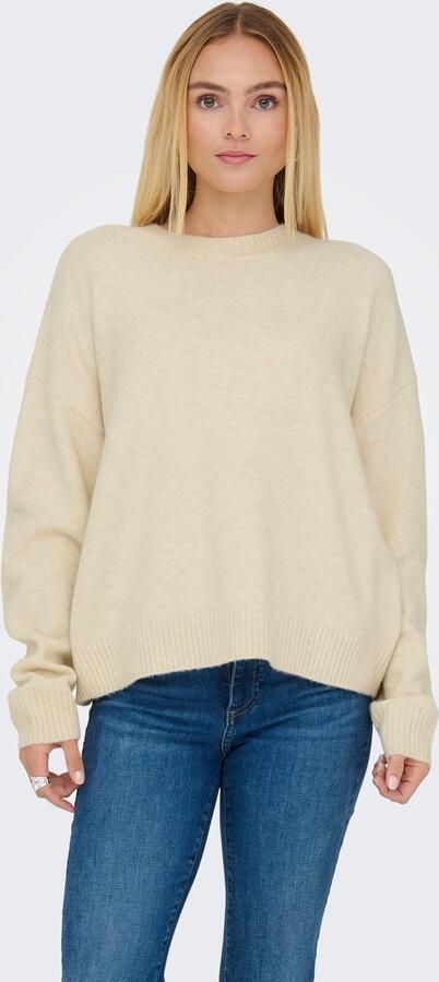 Only Gebreide trui ONLRENE LIFE LS O-NECK CC KNT - Foto 6