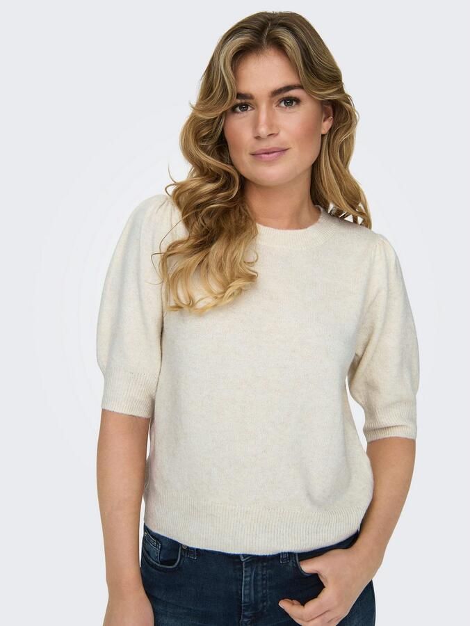 Only Gebreide trui ONLRICA LIFE 2 4 PULLOVER KNT NOOS - Foto 6