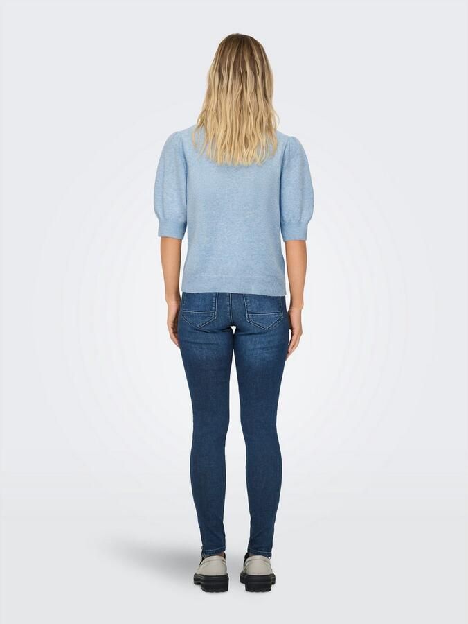 Only Gebreide trui ONLRICA LIFE 2 4 PULLOVER KNT NOOS - Foto 2