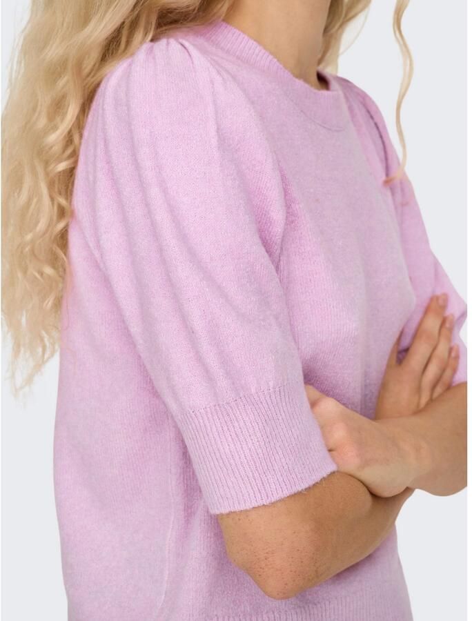 Only Gebreide trui ONLRICA LIFE 2 4 PULLOVER KNT NOOS - Foto 4