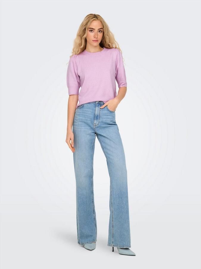 Only Gebreide trui ONLRICA LIFE 2 4 PULLOVER KNT NOOS - Foto 6