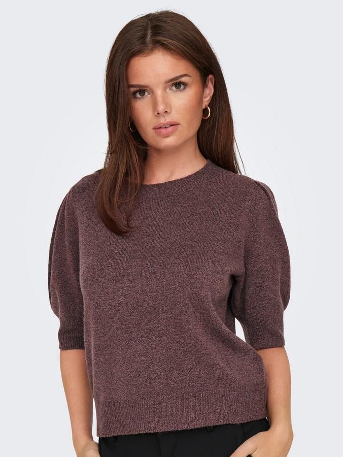 Only Gebreide trui ONLRICA LIFE 2 4 PULLOVER KNT NOOS - Foto 3