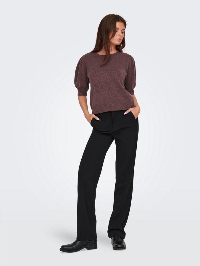 Only Gebreide trui ONLRICA LIFE 2 4 PULLOVER KNT NOOS - Foto 4