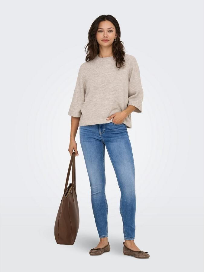 Only Regular fit pullover met vleermuismouwen model 'SIMONI' - Foto 4