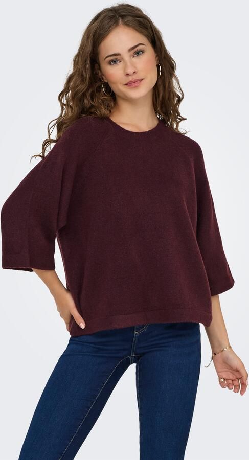Only Regular fit pullover met vleermuismouwen model 'SIMONI' - Foto 8