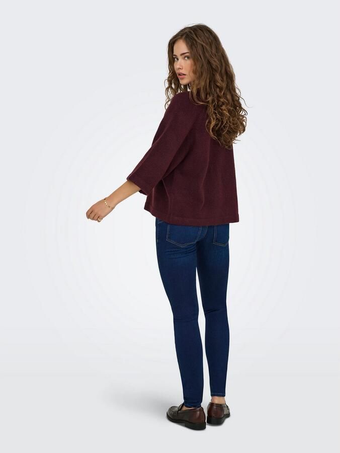 Only Regular fit pullover met vleermuismouwen model 'SIMONI' - Foto 4