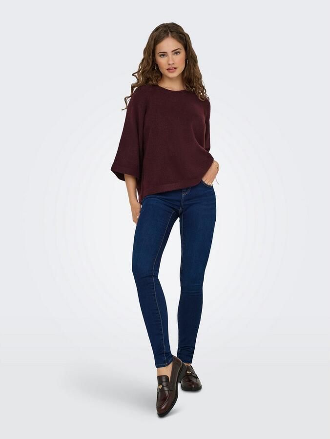 Only Regular fit pullover met vleermuismouwen model 'SIMONI' - Foto 6