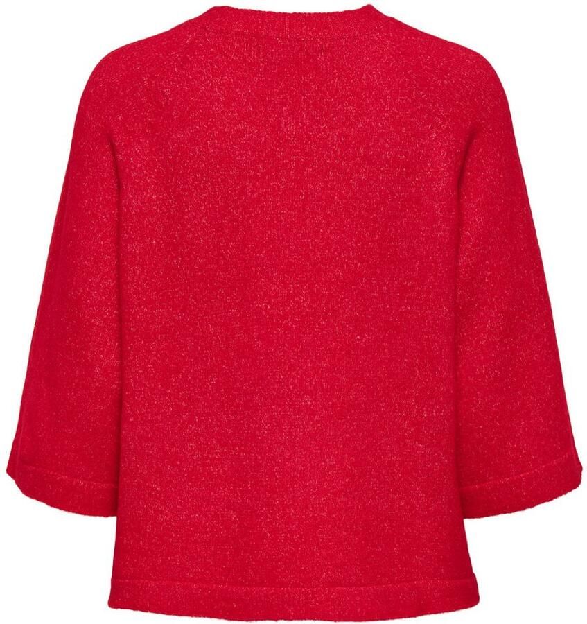 Only Gebreide trui ONLSIMONI 3 4 PULLOVER KNT NOOS