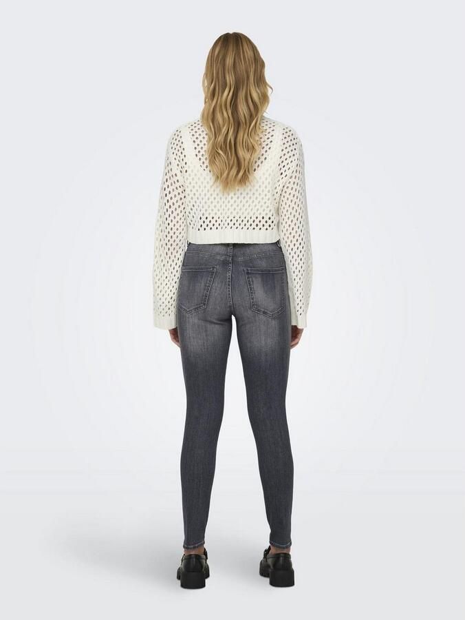 Only Gebreide trui ONLSMILLA SHORT PULLOVER L S KNT NOOS - Foto 6