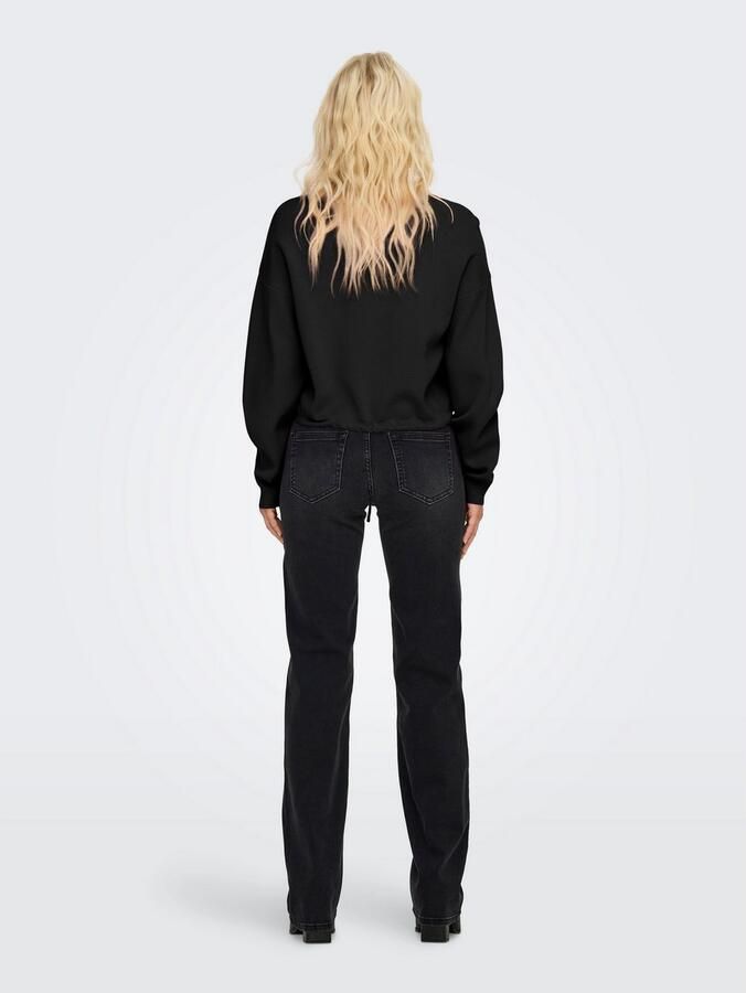 Only Gebreide trui ONLSUMMER LIFE LS O-NECK STRING CC KNT - Foto 2