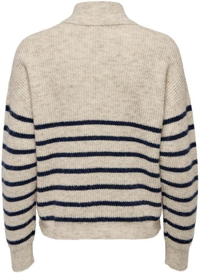 Only Gebreide trui ONLTOKYO L S ZIP PULLOVER KNT NOOS - Foto 5