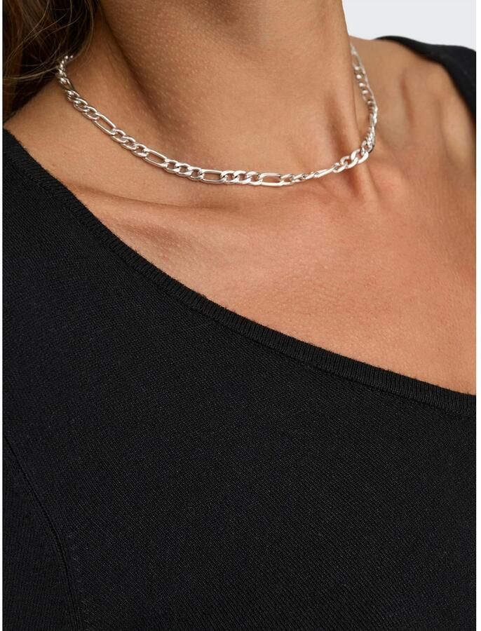 Only Gebreide trui ONLVENICE LIFE LS VNECK PULLOVER KNT NCA