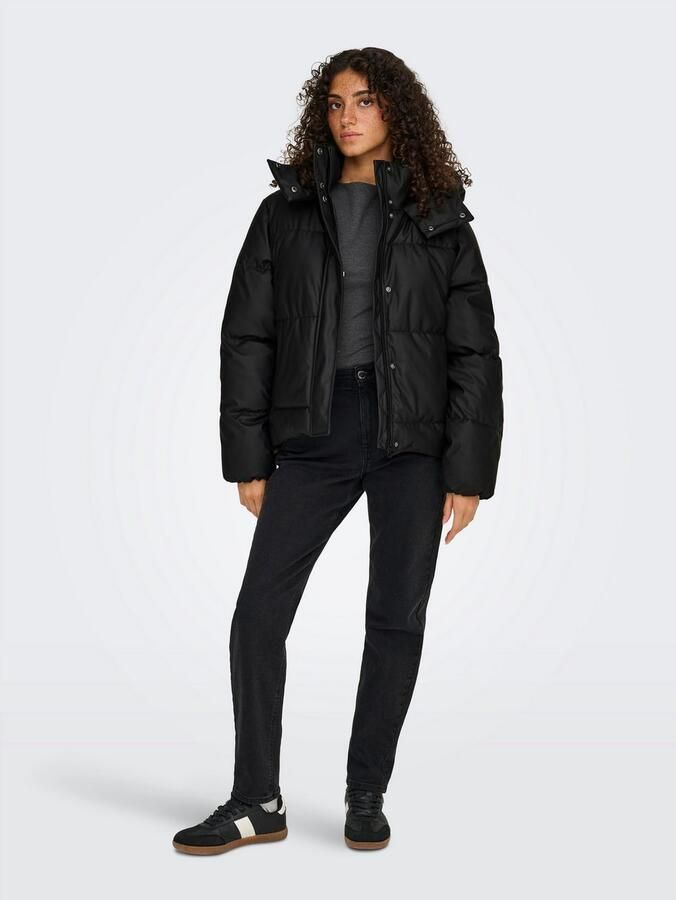 Only Gewatteerde jas ONLAGNES COATED PUFFER JACKET OTW - Foto 3