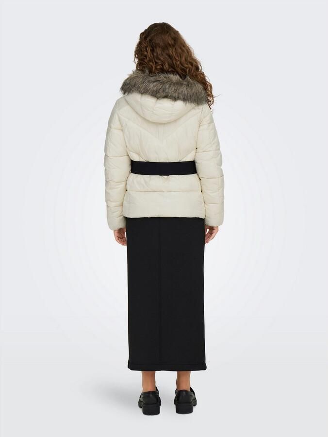 Only Polyamid Dames Jassen & Mantels Collectie White Dames - Foto 3