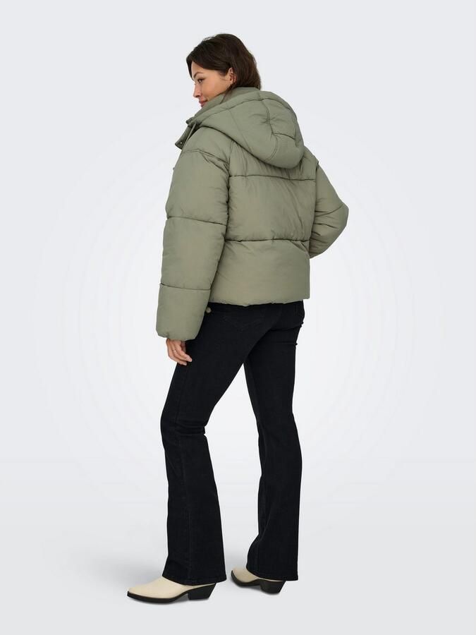 Only Gewatteerde jas ONLHOPE SHORT PUFFER JACKET CC OTW - Foto 4