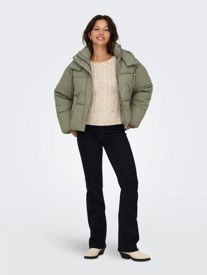Only Gewatteerde jas ONLHOPE SHORT PUFFER JACKET CC OTW - Foto 2