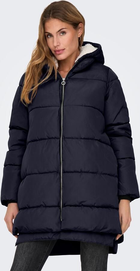 Only Gewatteerde jas ONLKELLY NORA LONG PUFFER COAT OTW - Foto 8