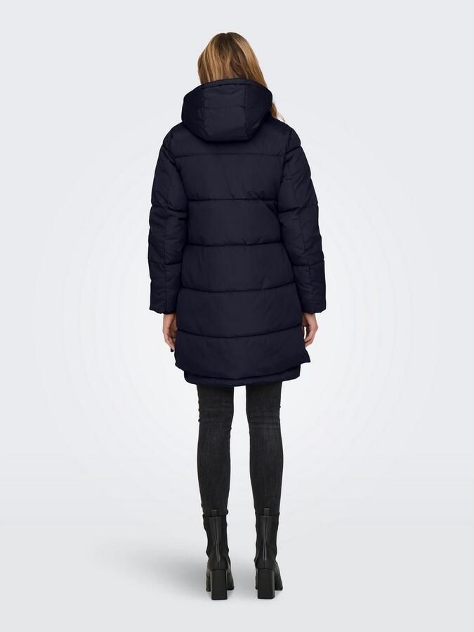 Only Gewatteerde jas ONLKELLY NORA LONG PUFFER COAT OTW - Foto 6