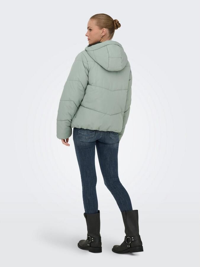 Only Gewatteerde jas ONLMAGGI LIFE SHORT PUFFER CC OTW - Foto 4