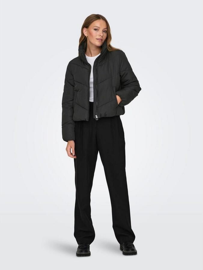 Only Regular fit gewatteerd jack met opstaande kraag model 'MAGGI LIFE' - Foto 3