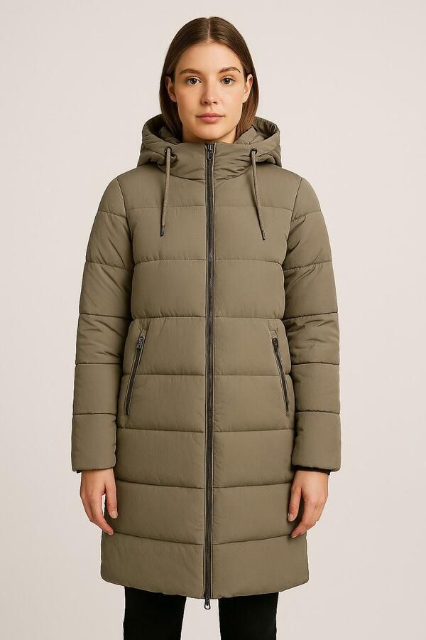 Only Gewatteerde jas ONL NY LONG PUFFER COAT OTW ZL - Foto 2