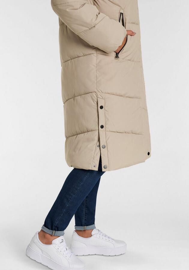 Only Gewatteerde jas ONLMEGAN LIFE LONG PUFFER COAT CS OTW