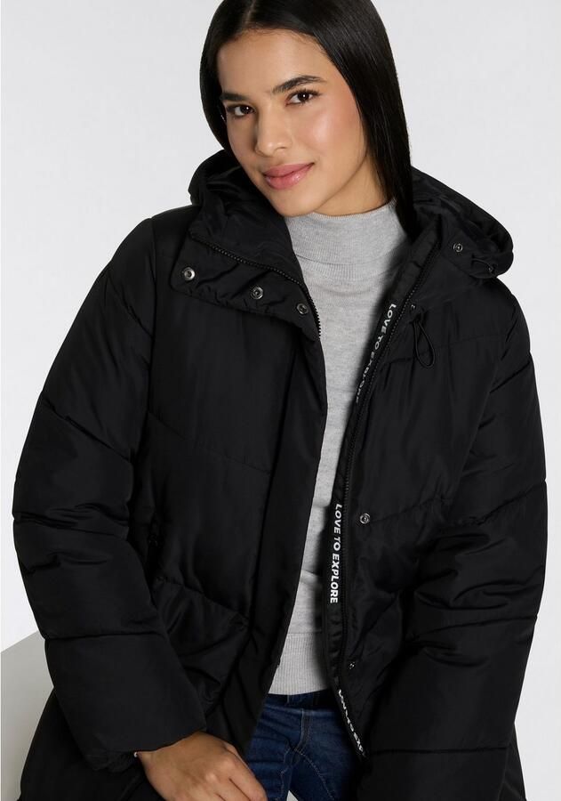 Only Gewatteerde jas ONLMEGAN LIFE LONG PUFFER COAT CS OTW