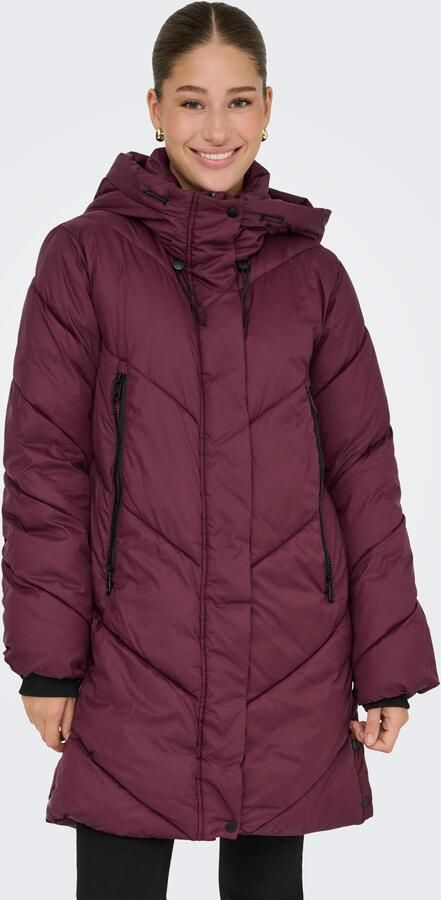 Only Gewatteerde jas ONLMOLLY PUFFER COAT CS OTW - Foto 8