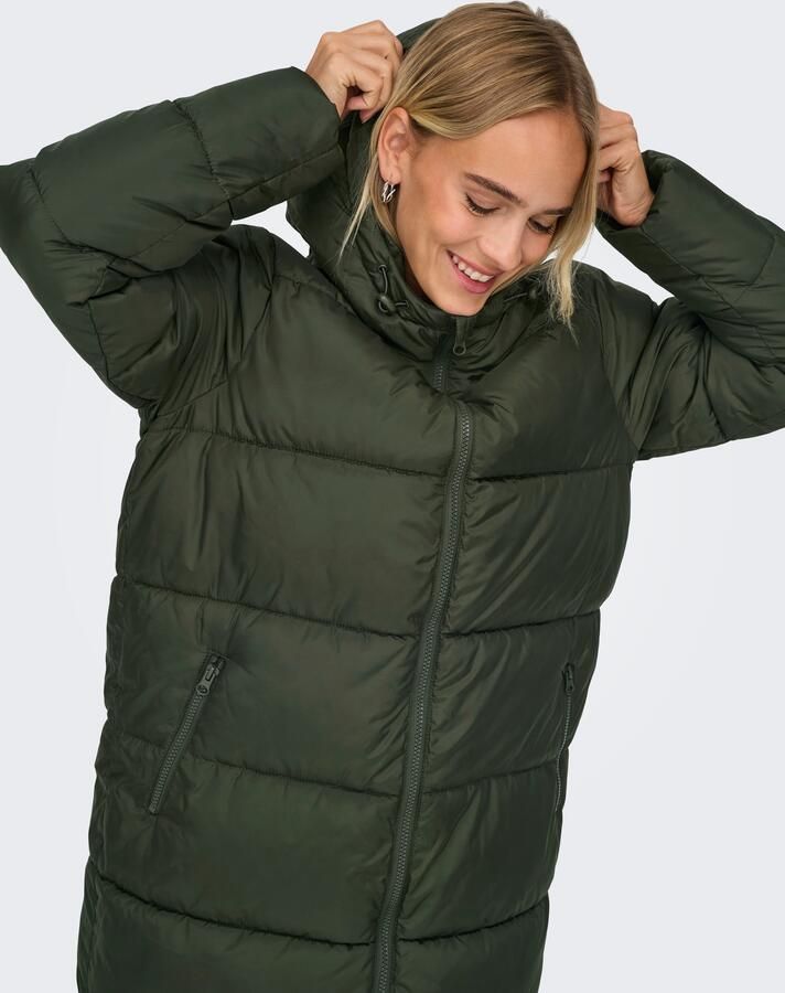 Only Gewatteerde jas ONLMONTANA LONG PUFFER JACKET NOOS OTW - Foto 6