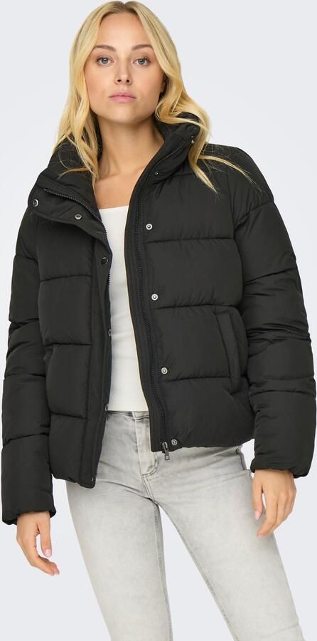 Only Regular fit gewatteerd jack met opstaande kraag model 'NEWCOOL' - Foto 6