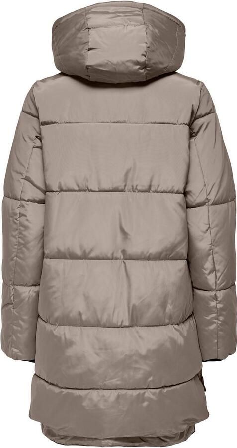 Only Gewatteerde jas ONLNEWNORA LONG PUFFER COAT LIFE CC OTW