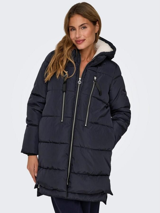 Only Gewatteerde jas ONLNEWNORA LONG PUFFER COAT LIFE CC OTW - Foto 3