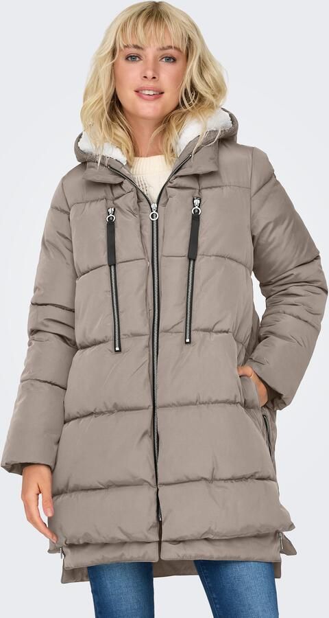 Only Gewatteerde jas ONLNEWNORA LONG PUFFER COAT LIFE CC OTW - Foto 2