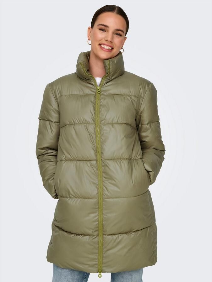 Only Gewatteerde jas ONLNEWRICKY PUFF COAT CC OTW - Foto 4