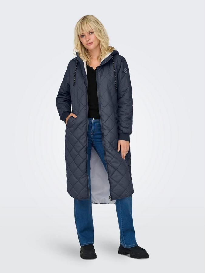 Only Gewatteerde jas ONLNEWSANDY QUILT COAT CC OTW - Foto 2