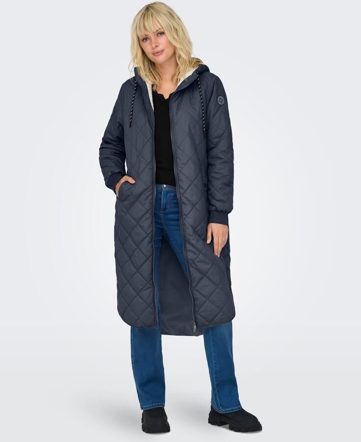 Only Gewatteerde jas ONLNEWSANDY QUILT COAT CC OTW