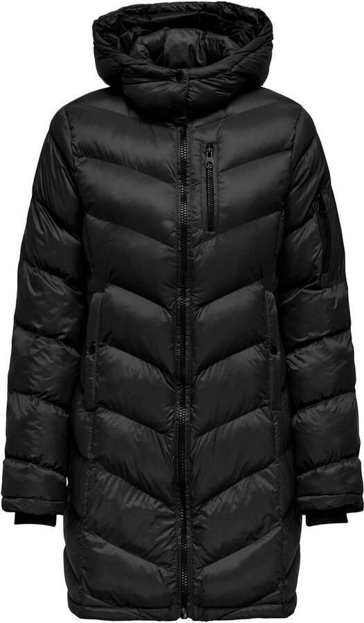 Only Gewatteerde jas ONLTAHIA LW QUILTED COAT CC OTW - Foto 5