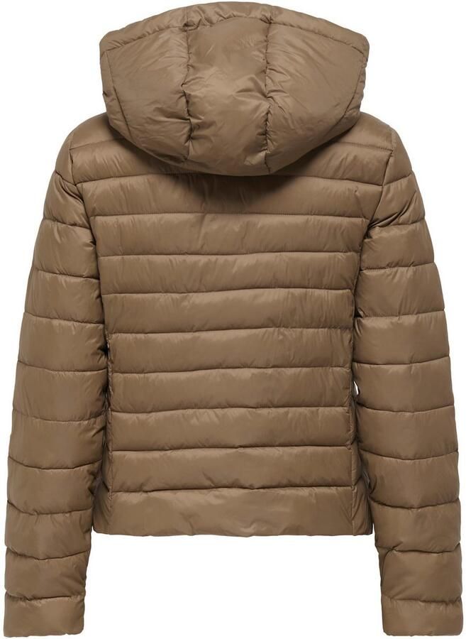 Only Gewatteerde jas ONLTAHIA LW QUILTED HOOD JKT OTW CC OTW