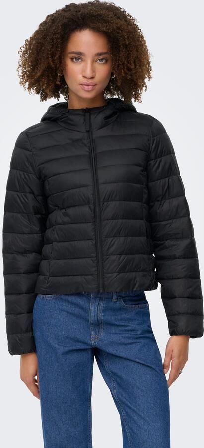 Only Gewatteerde jas ONLTAHIA LW QUILTED HOOD JKT OTW CC OTW - Foto 6