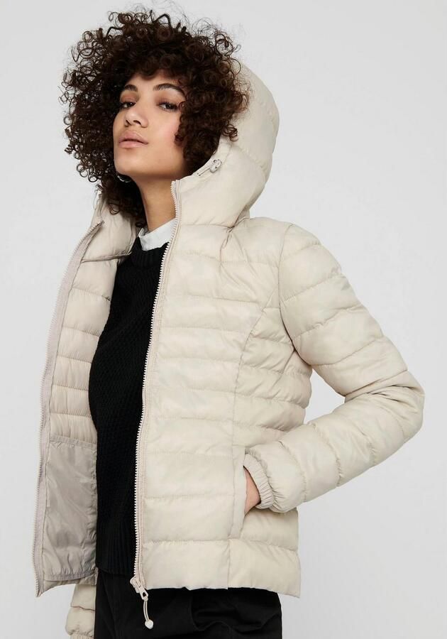 Only Regular fit gewatteerd jack met capuchon model 'TAHOE' - Foto 4