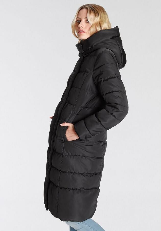 Only Gewatteerde jas ONLTINA – Pufferjas met premium vulling en verdekte ritssluiting - Foto 3