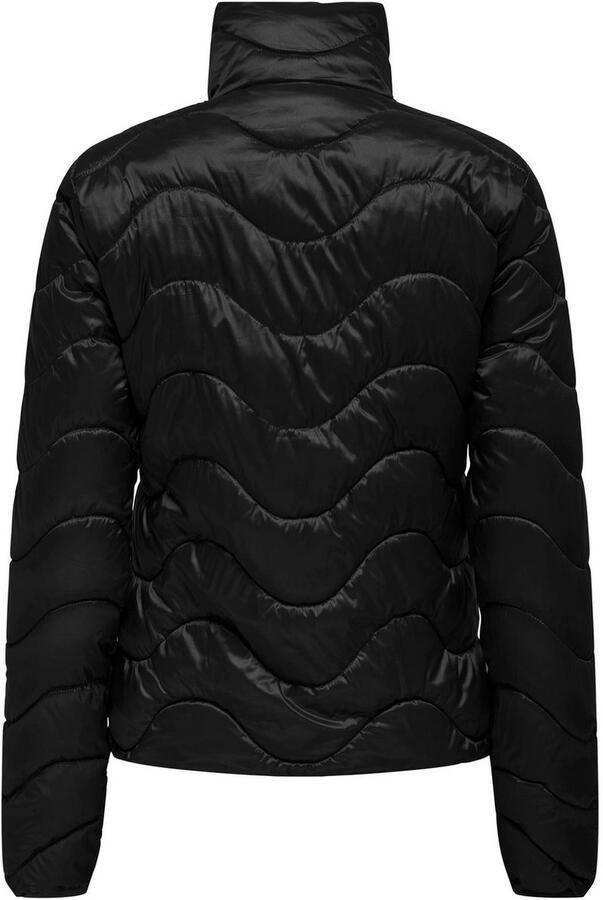 Only Zwarte Polyester Jas & Mantel Collectie Black Dames