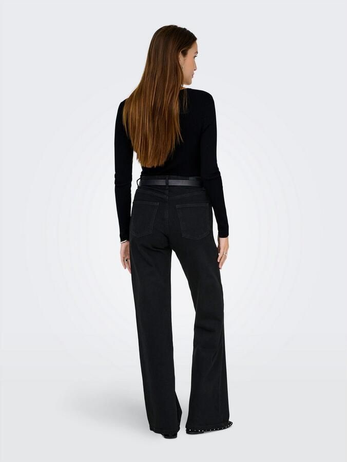 Only High-waist jeans ONLJUICY HW WIDE DNM REA670 - Foto 4