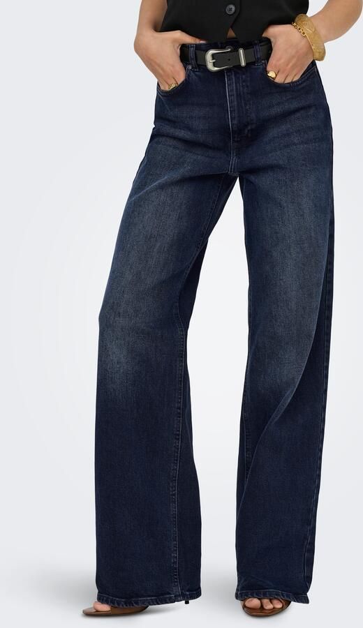 Only Wide fit high rise damesjeans met katoen model 'JUICY' - Foto 8