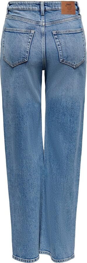 ONLY high waist wide leg jeans ONLJUICY medium blue denim - Foto 20
