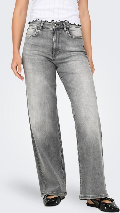 Only High-waist jeans ONLMADISON BLUSH HW WID DNM REA0938 NOOS - Foto 5
