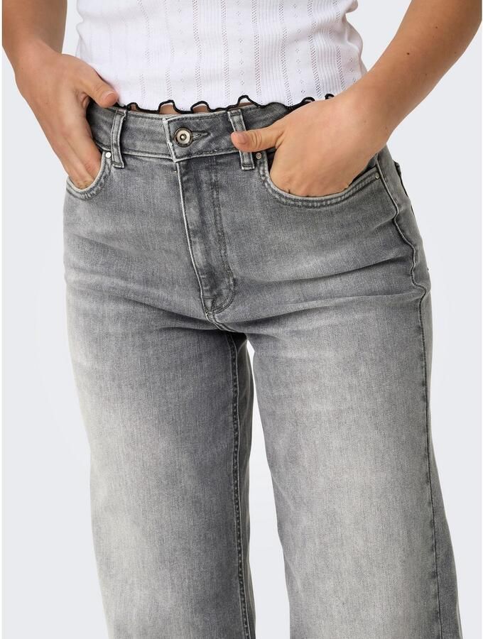 Only High-waist jeans ONLMADISON BLUSH HW WID DNM REA0938 NOOS